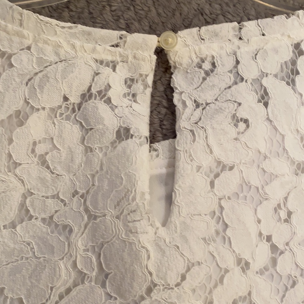 White Lace Shell - Picture 5 of 5